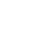 icona bianca che simboleggia WI FI. Cerchio bianco da cui partono 3 onde bianche